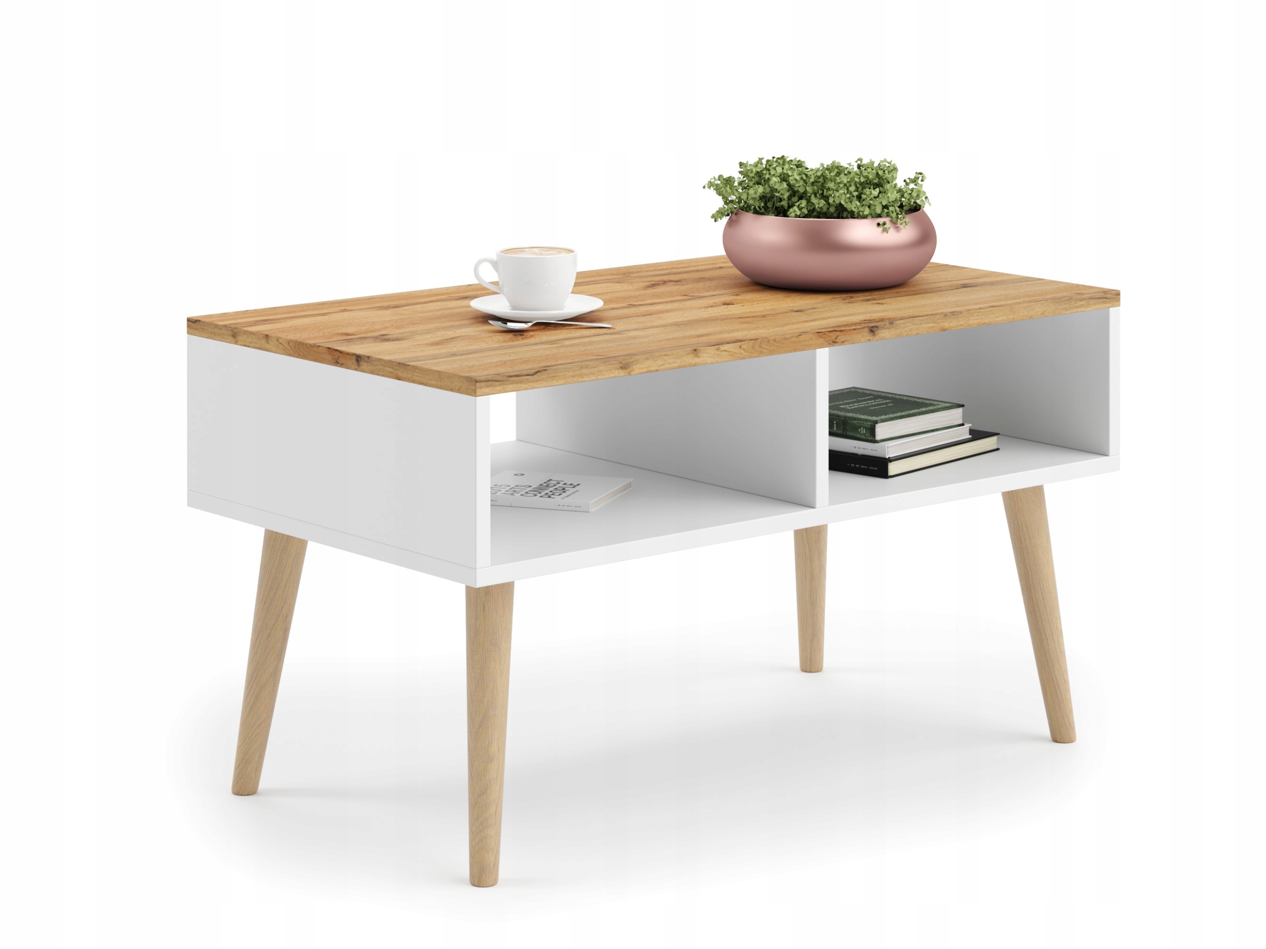 Stolik kawowy, ława Sandi, skandynawski