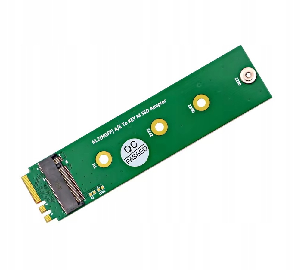 Adapter Ngff M.2 Key-A+E do Key-M (nvme w gnieździe WiFi)