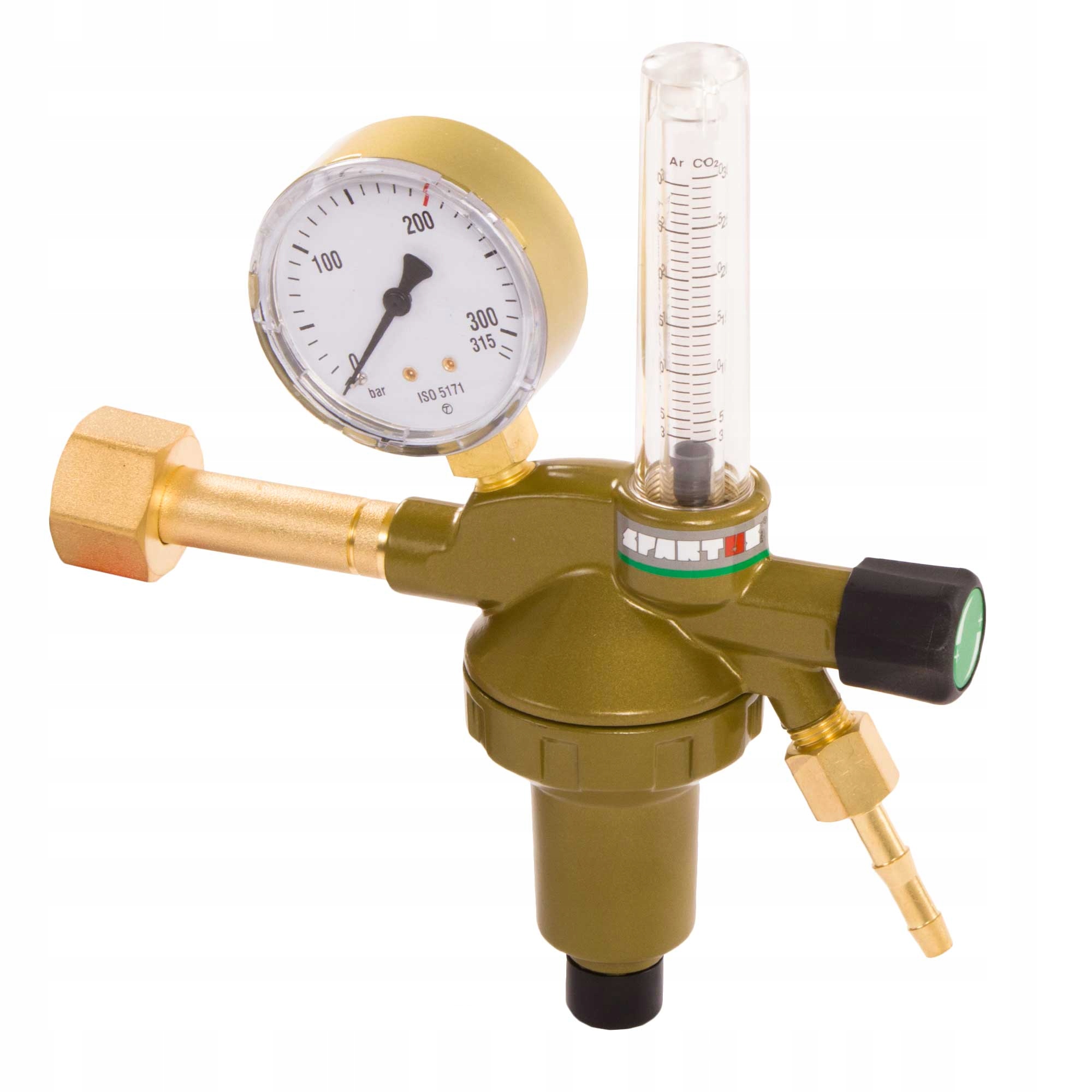 Redukční ventil Spartus AR/CO2 rotametr 25 l/min
