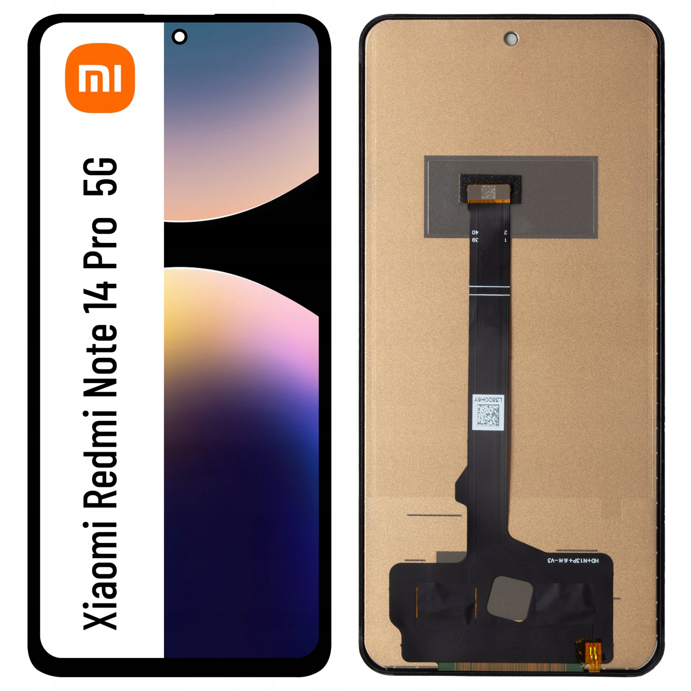 LCD displej pro Xiaomi Redmi Note 14 Pro 5G Displej Incell