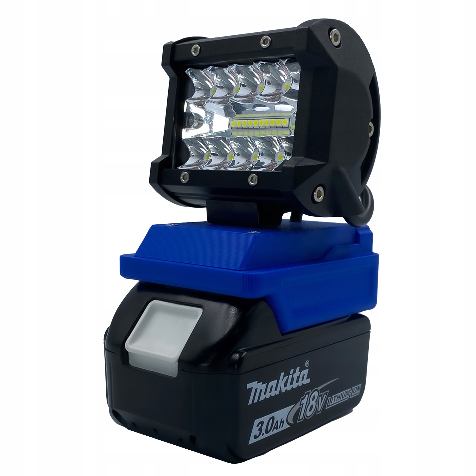 LAMPA DO MAKITA 18V HALOGEN ROBOCZY LED MAX +USB Marka P4U