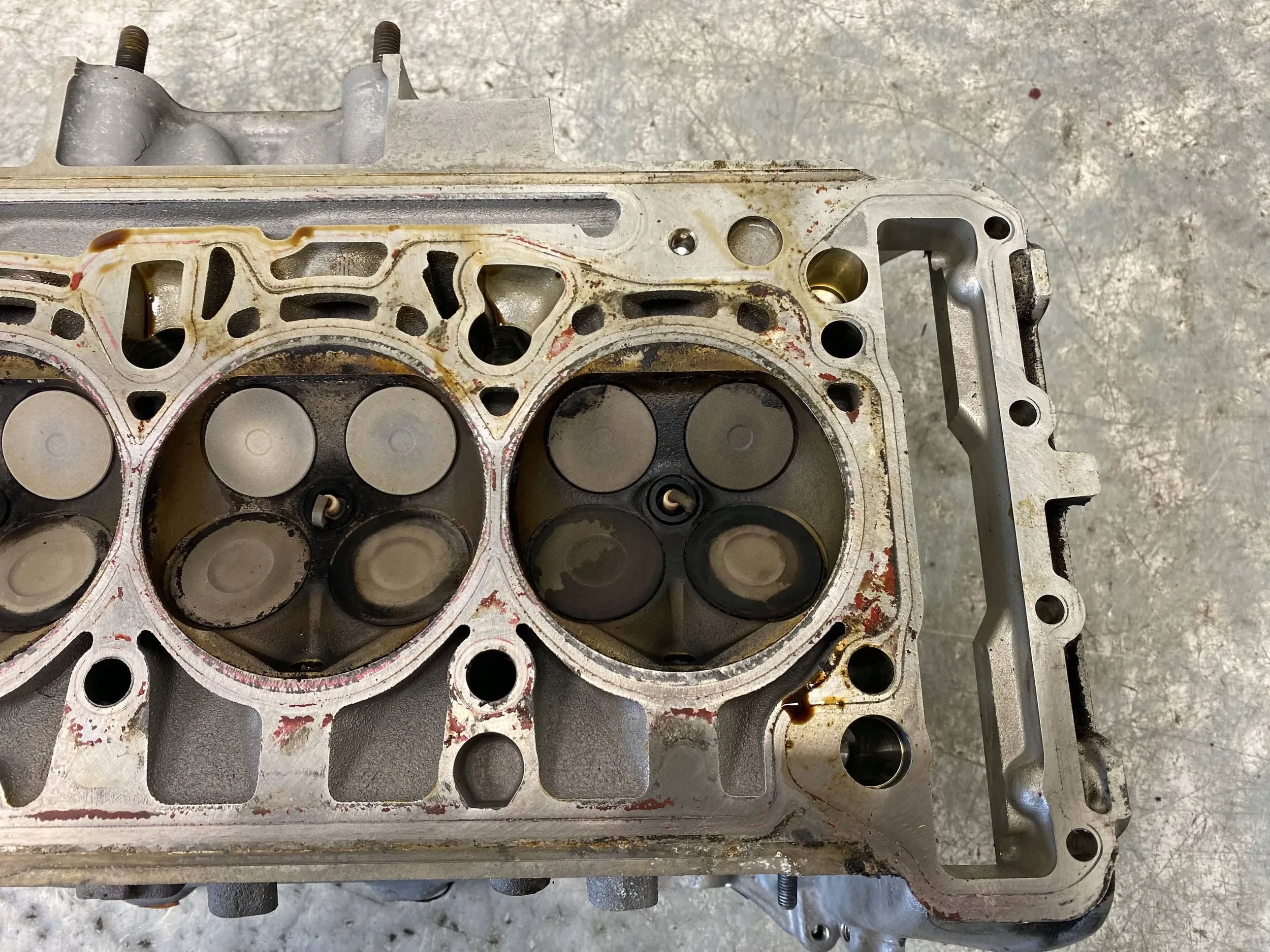 AUDI A4 B8 LIFT 1.8 TFSI TESTATA Motore CJE 06K403E