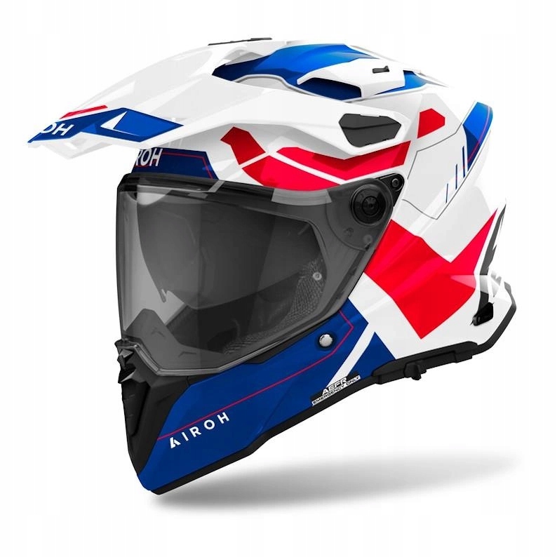 Helma Airoh Commander 2 Reveal Blue/red Gloss modrá červená Darčeky