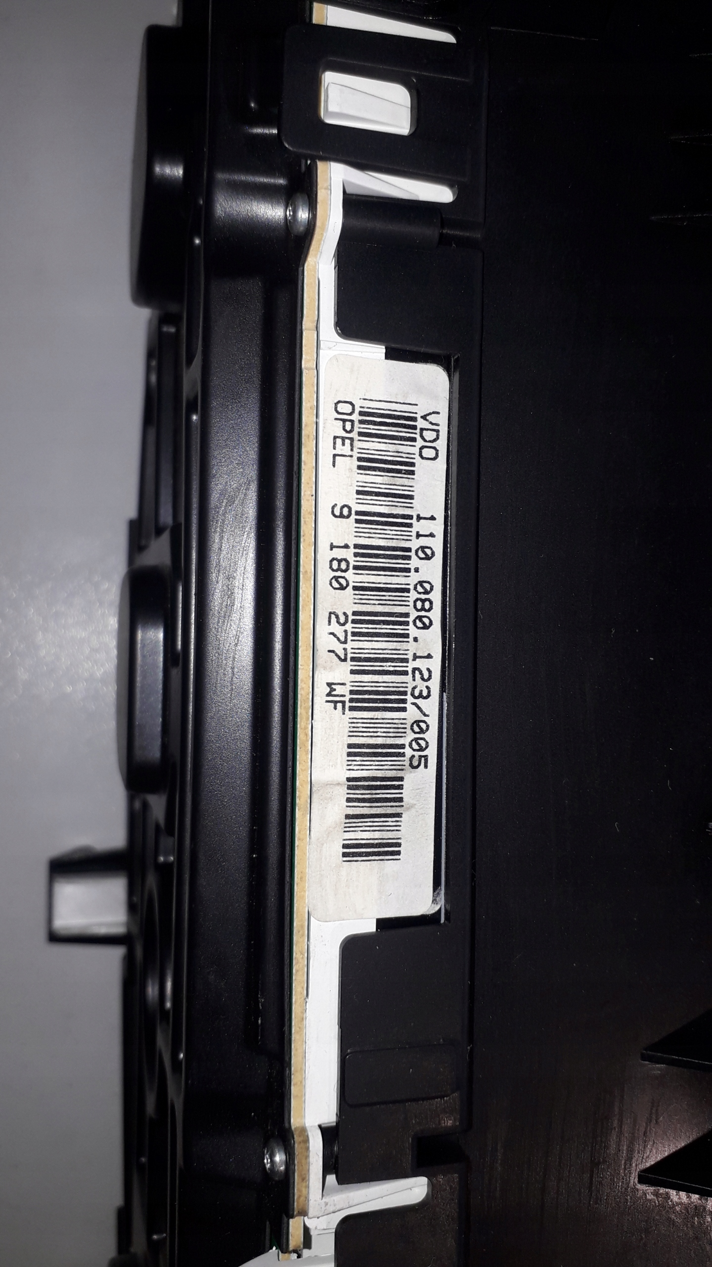 OPEL VECTRA C dials dials 110080123 / 005