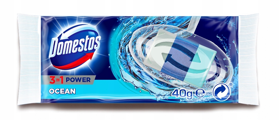 

Domestos Zapas do Wc 3w1 40g OCEANocean