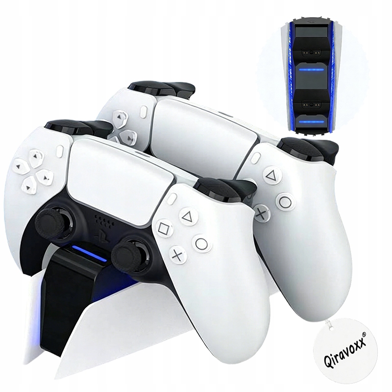 Stacja ładująca do ładowania Padów PS5 dokująca pady ładowarka