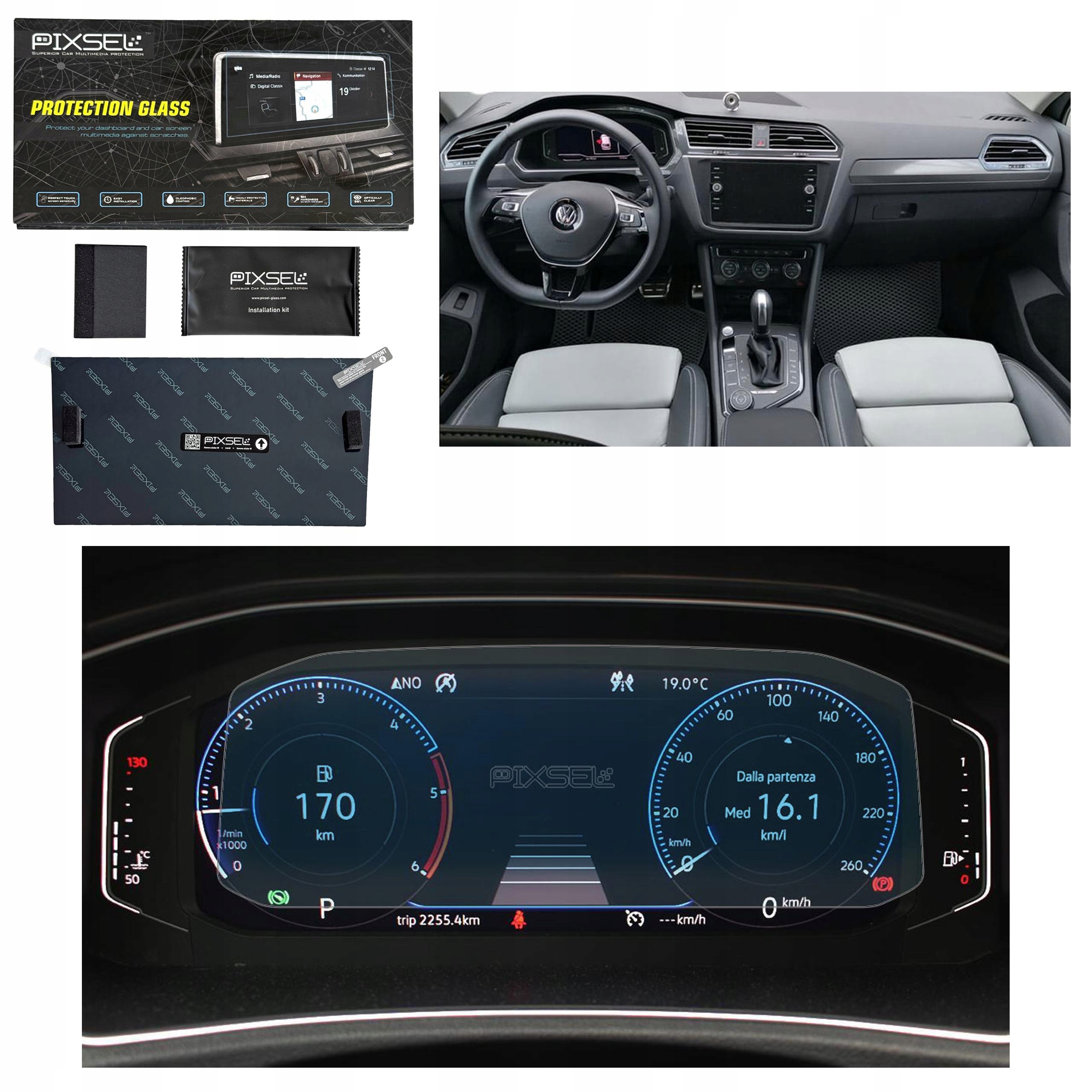 Antyodciskowe Matowe Szkło Ochronne Volkswagen TIGUAN-9.9“ 2019-2021