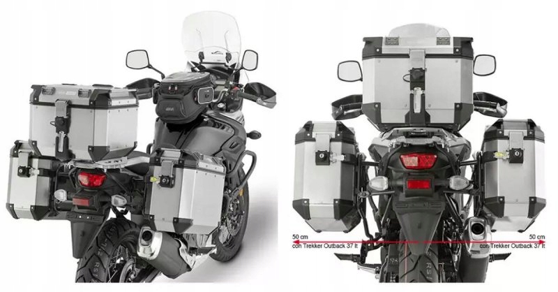Rošt Bočných Kufrov Monokey Cam Side Suzuki DL 650 V-Strom (17-23)