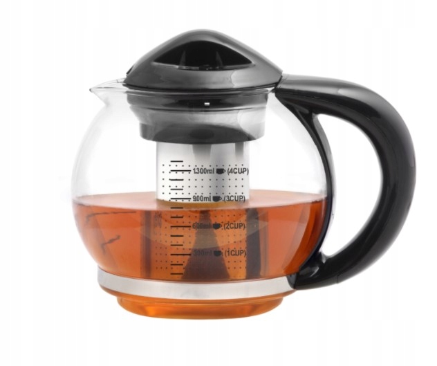 

Dzbanek z zaparzaczem sitko do herbaty kawy 1,3L