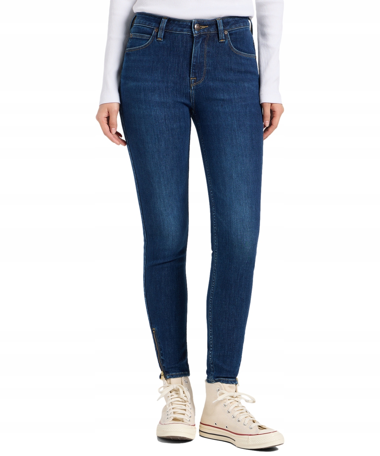 Džíny Lee Scarlett High Zip 112370897 No Foul W 26 L 31