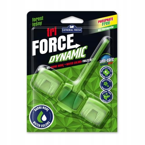 

General Fresh Tri Force Dynamic Kostka do Wc las
