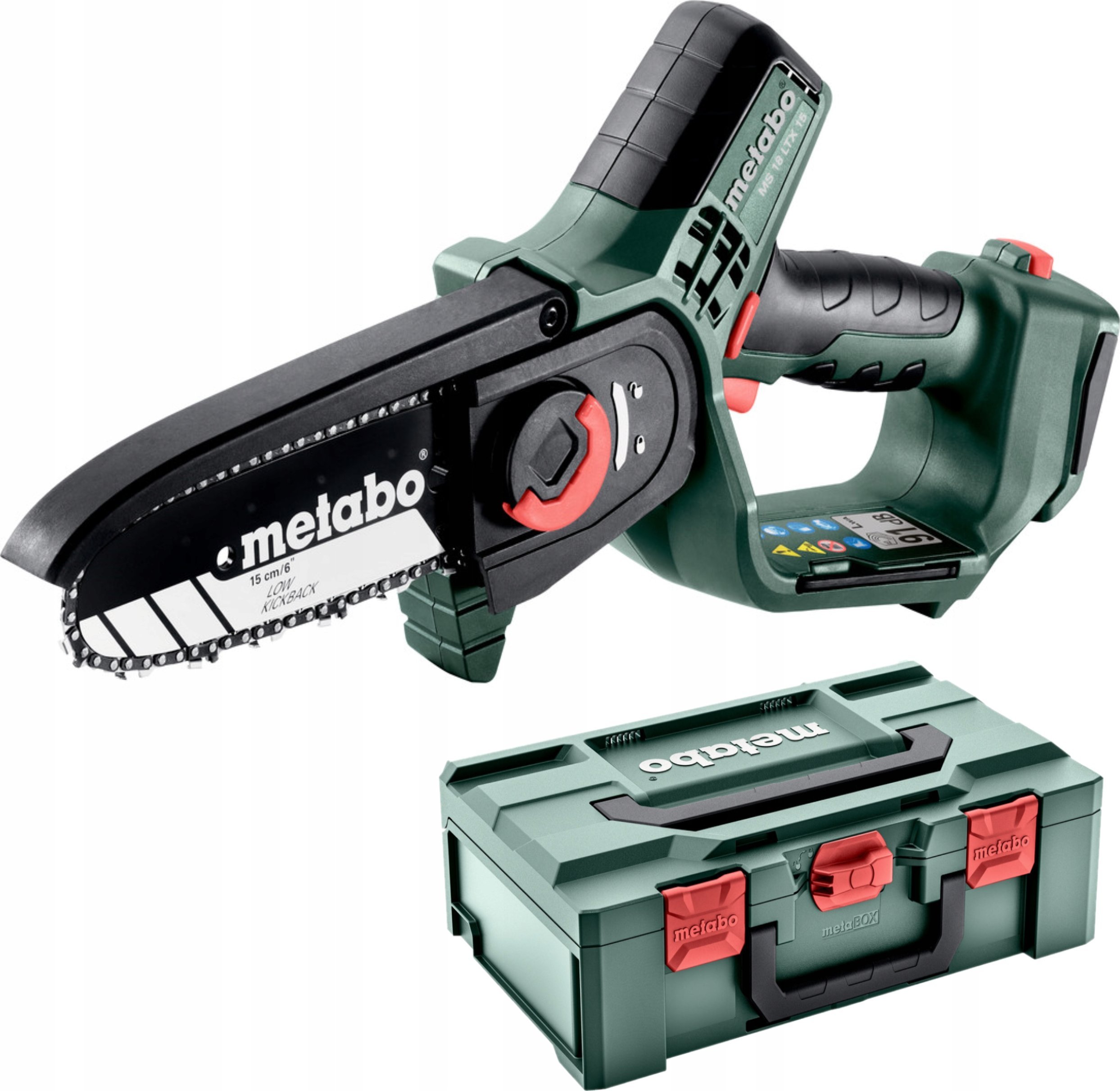 Piła łańcuchowa Metabo Pilarka Acuchowa Akumulatorowa 15CM Ms 18 Ltx 0*AH
