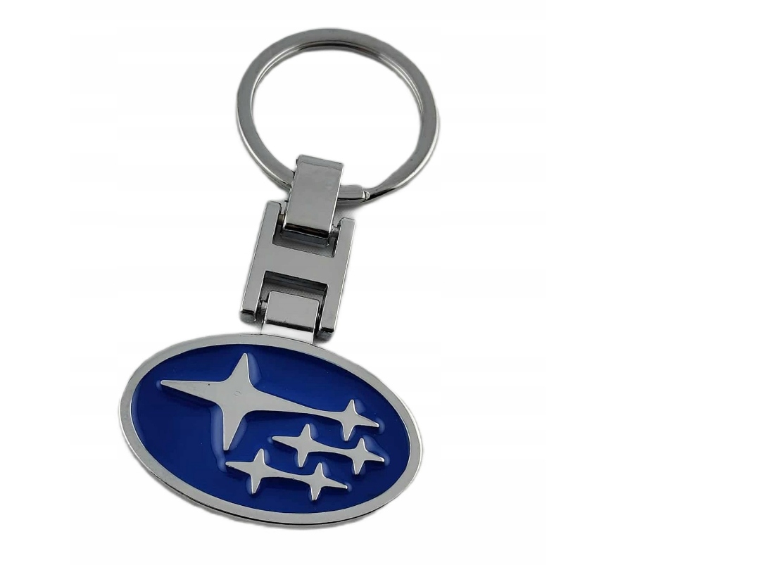 Subaru Brelok Breloczek Niebieski Metalowy Do Kluczy K25