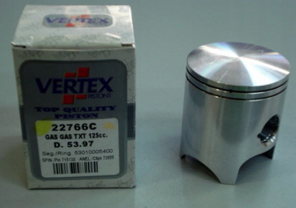 Vertex Piest Gas Gas 125 Txt '02-'21 (53,96 MM) (+0,01 MM) (krúžky 530098