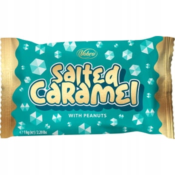 Levně Cykierky s příchutí slaného karamelu Vobro 1 kg