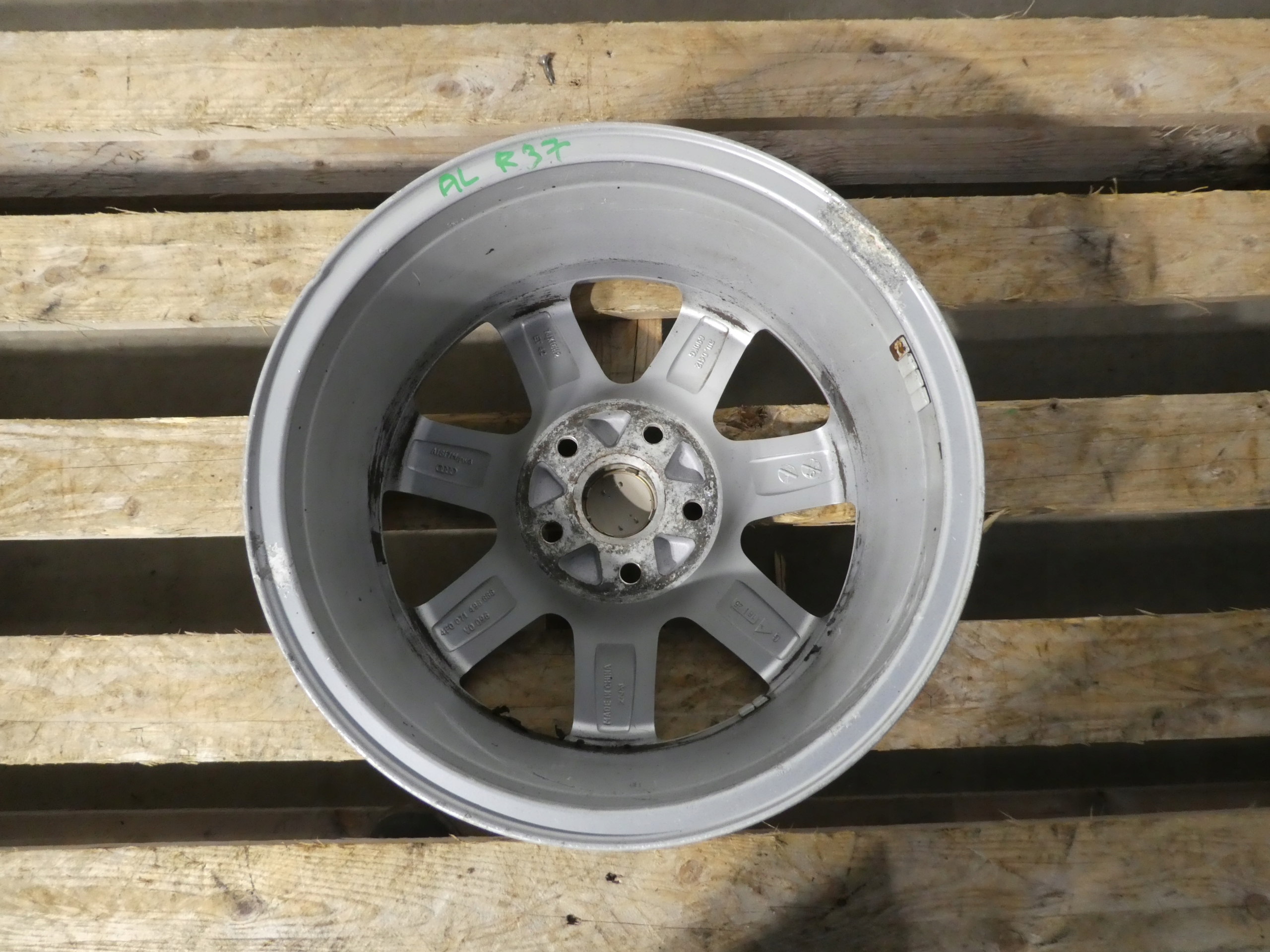 1X disk hliníkový disk AUDI 4F0071496