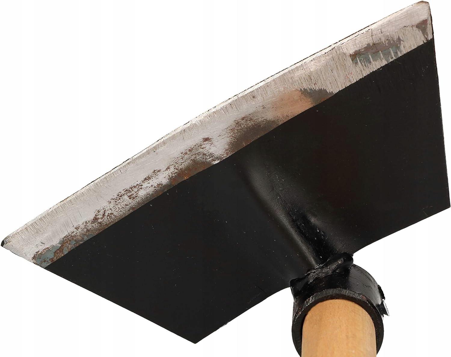 MOTYKA OGRODOWA KOPACZKA DO ROŚLIN CHWASTÓW TRAPEZOWA Z TRZONKIEM 180X85MM Marka Kotarbau