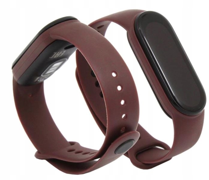 

Opaska / pasek do Xiaomi Mi Band 5 / 6 brązowa 2
