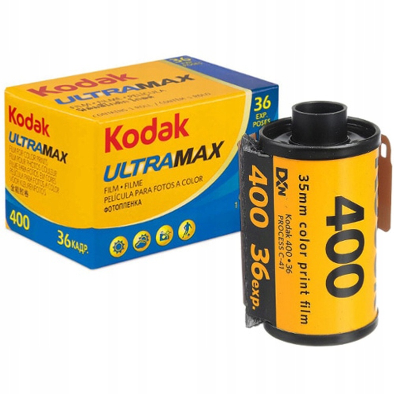 5x FILM KODAK ULTRA MAX 400/36 Model UltraMax