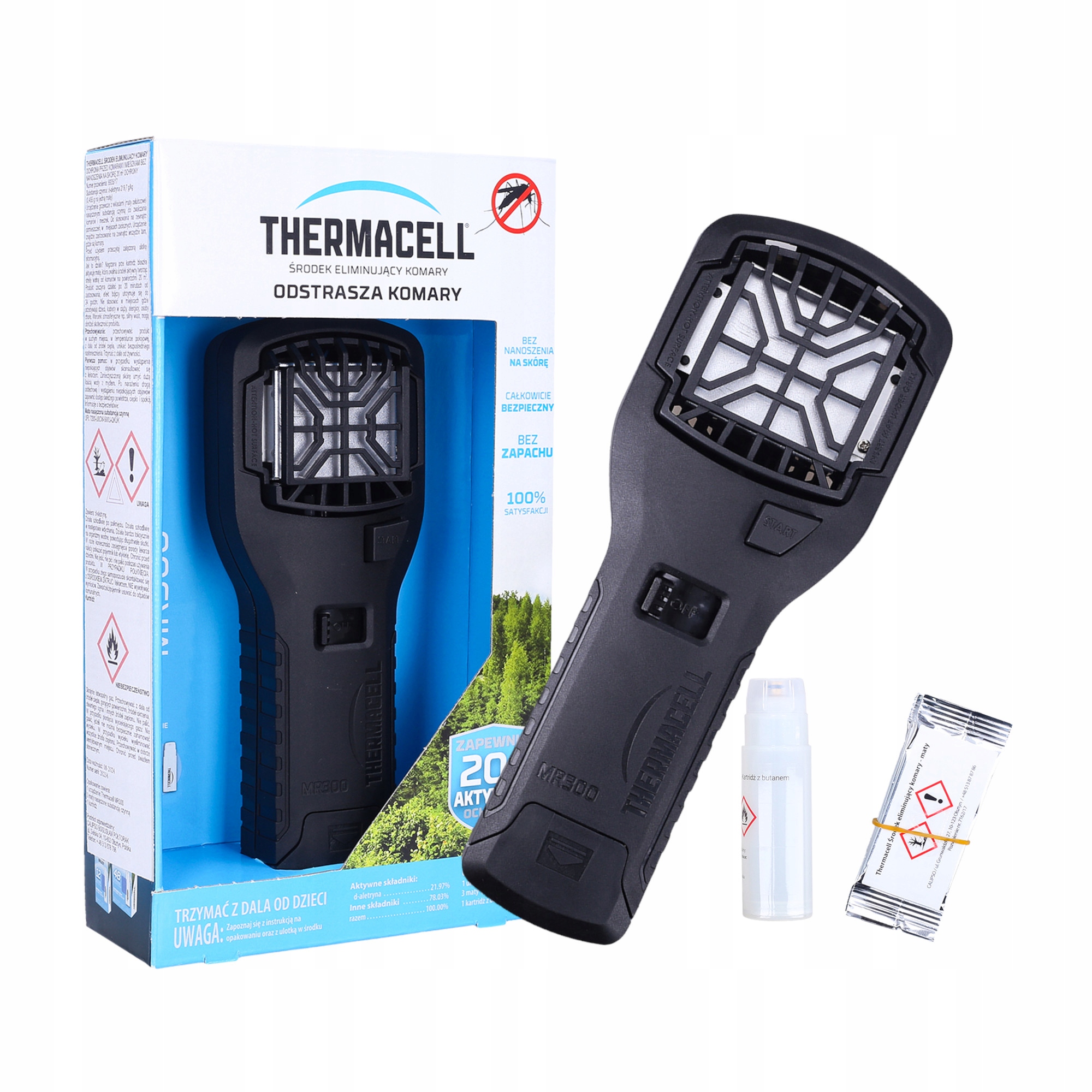 

Thermacell MR300 Przenośny Odstraszacz Komarów