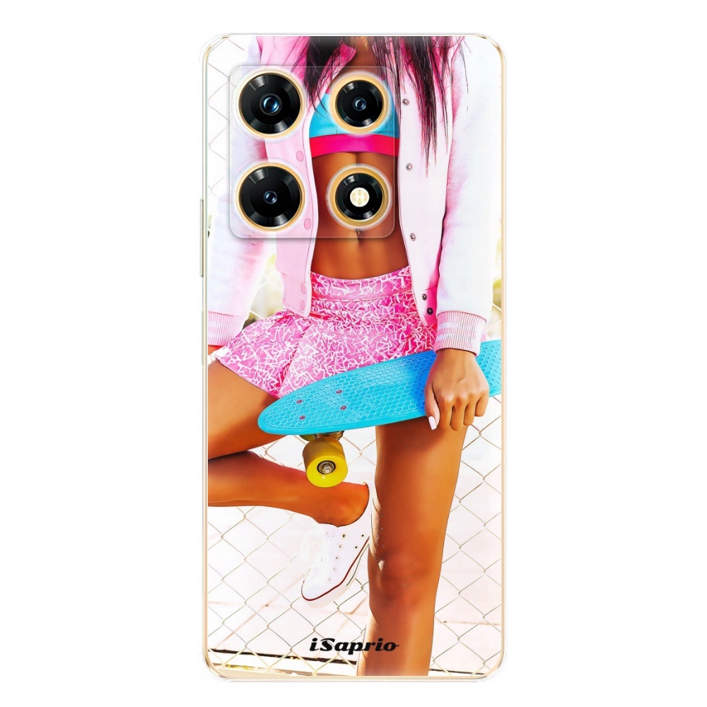 Silikonowe etui iSaprio Skate girl 01 do Infinix Note 30 Pro