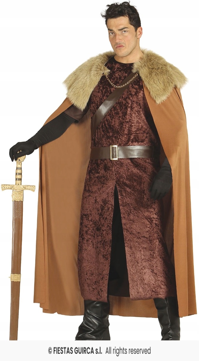 Kostým lorda Převlek rytíře šlechtice Středověký kostým vládce XL