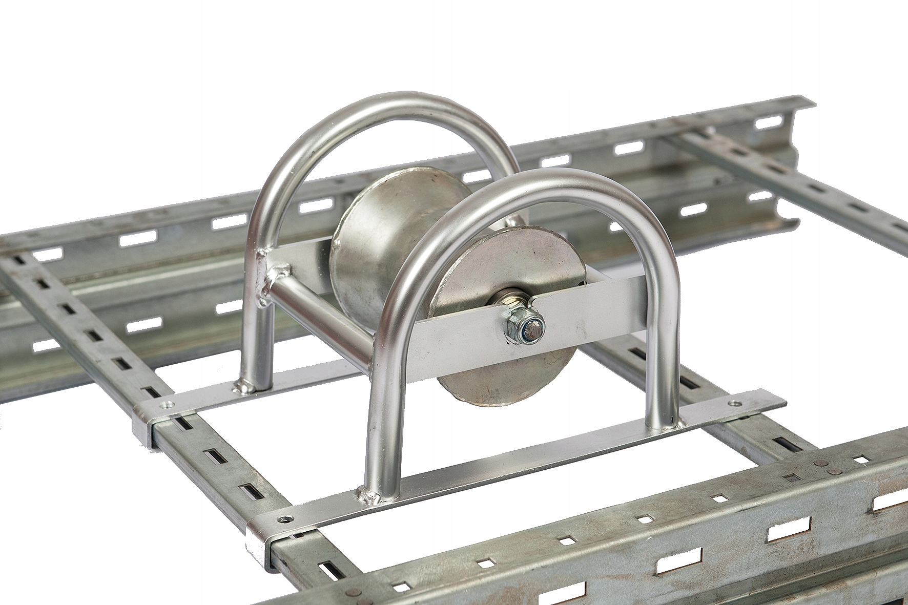 Kabelový váleček pro žebříky, pro pokládání kabelů