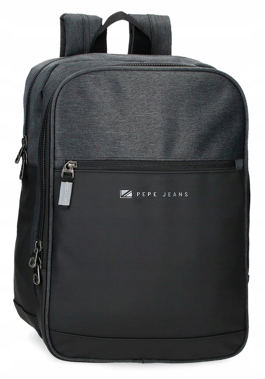 Plecak Pepe Jeans skóra tornister organizer laptop