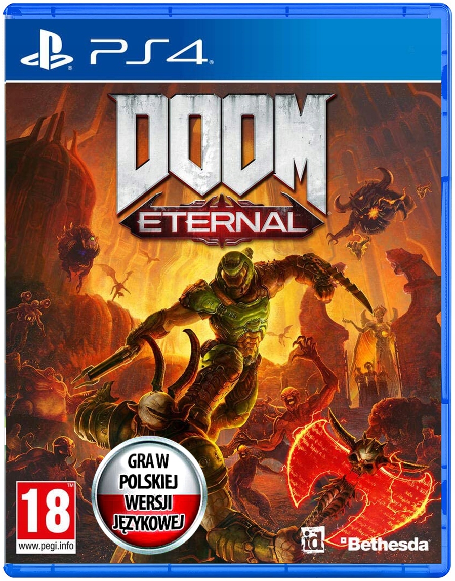 

Doom Eternal Polski Dubbing Nowa Gra PS4 PS5