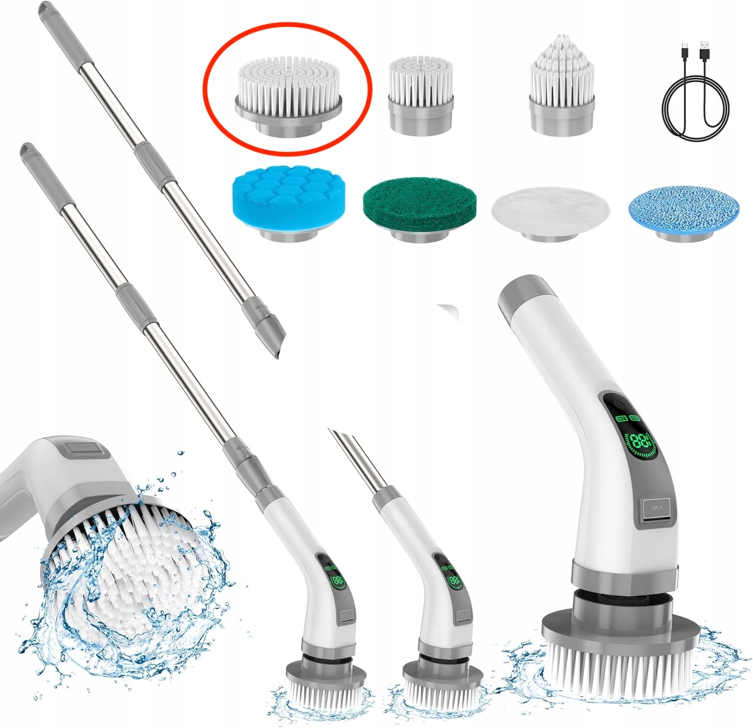 Electric brush pancellent