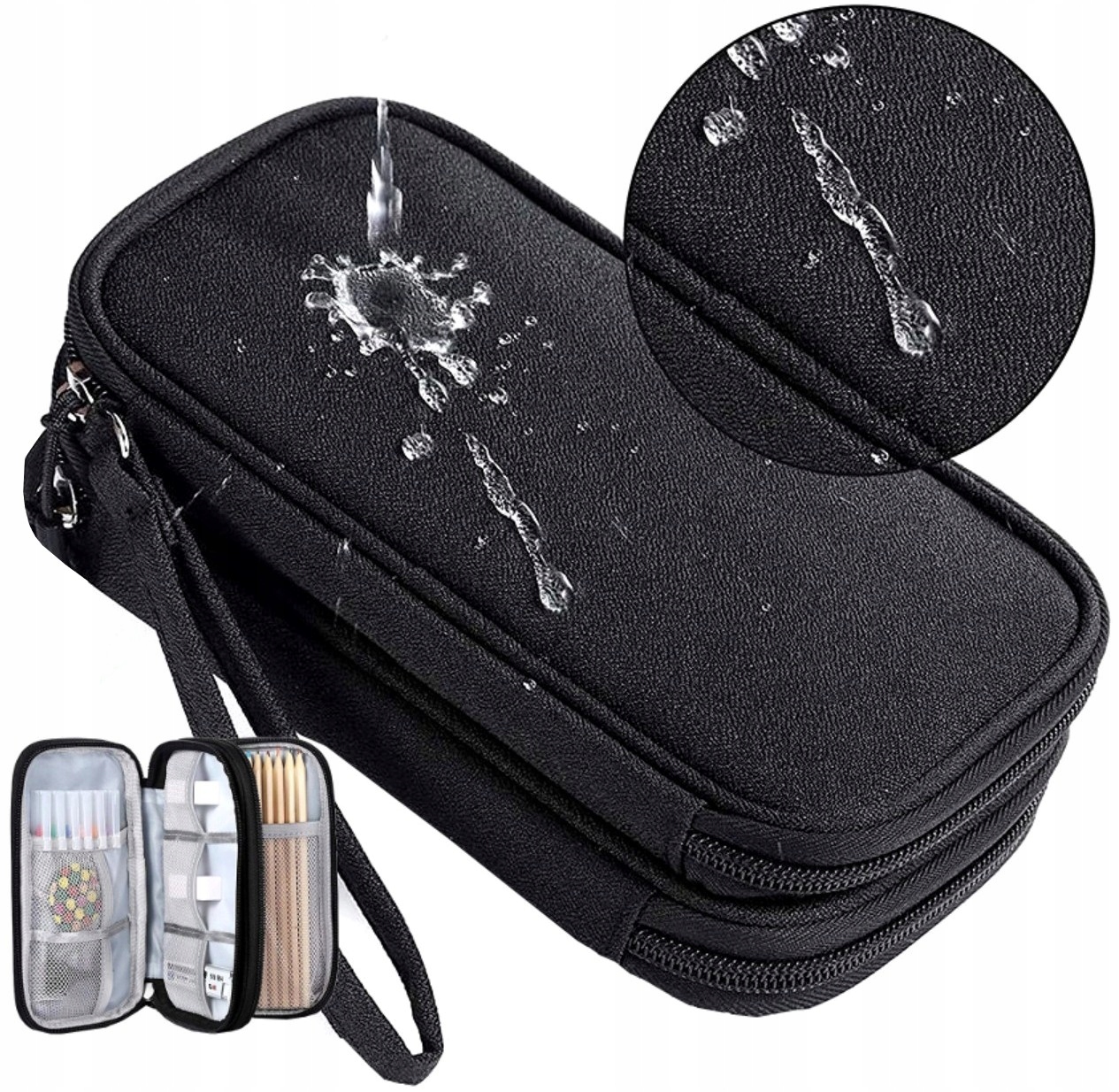 

Organizer na ładowarki kable usb etui podróżne