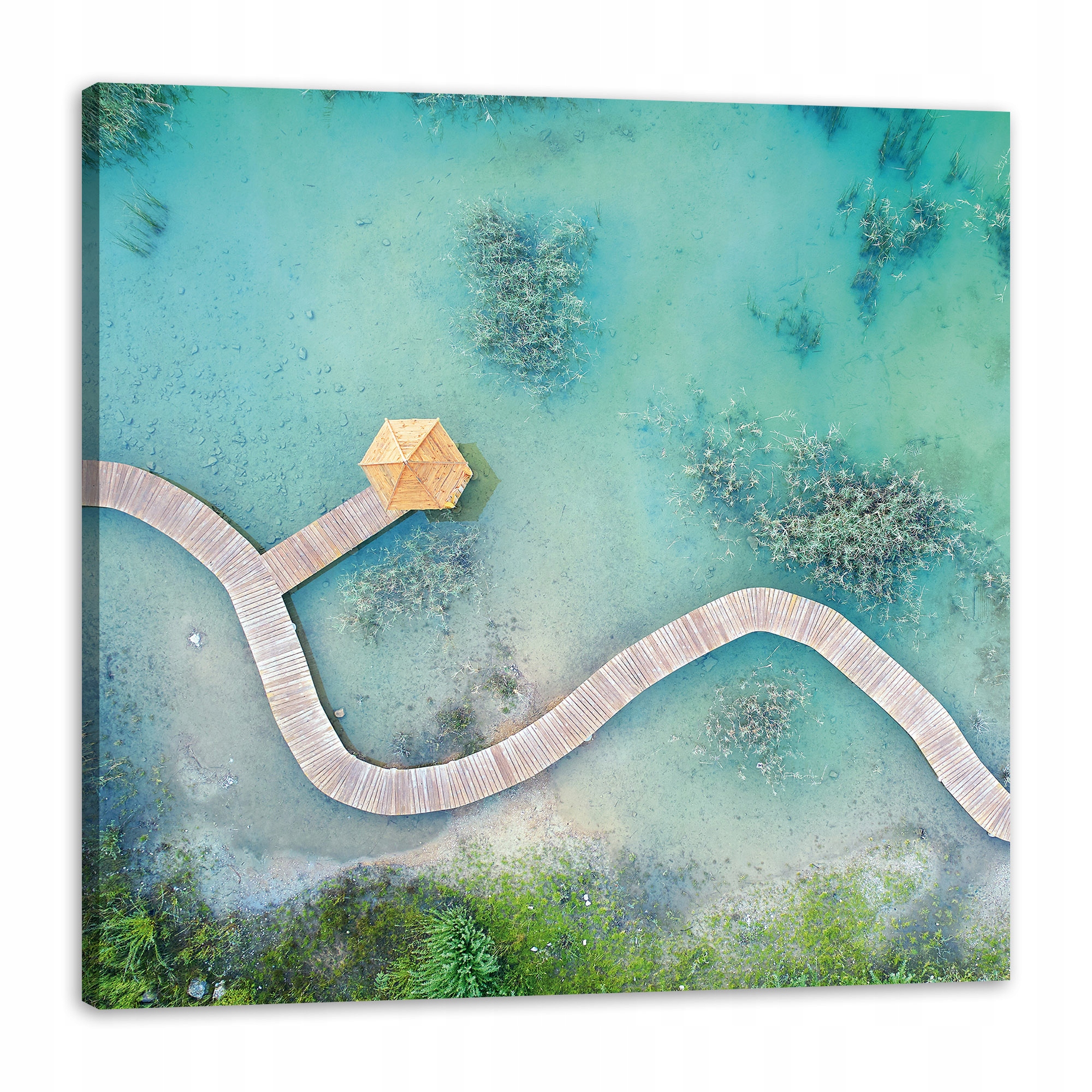 Obraz na plátně Dovolená Bali Voda Odpočinek Slunce 80x80 cm