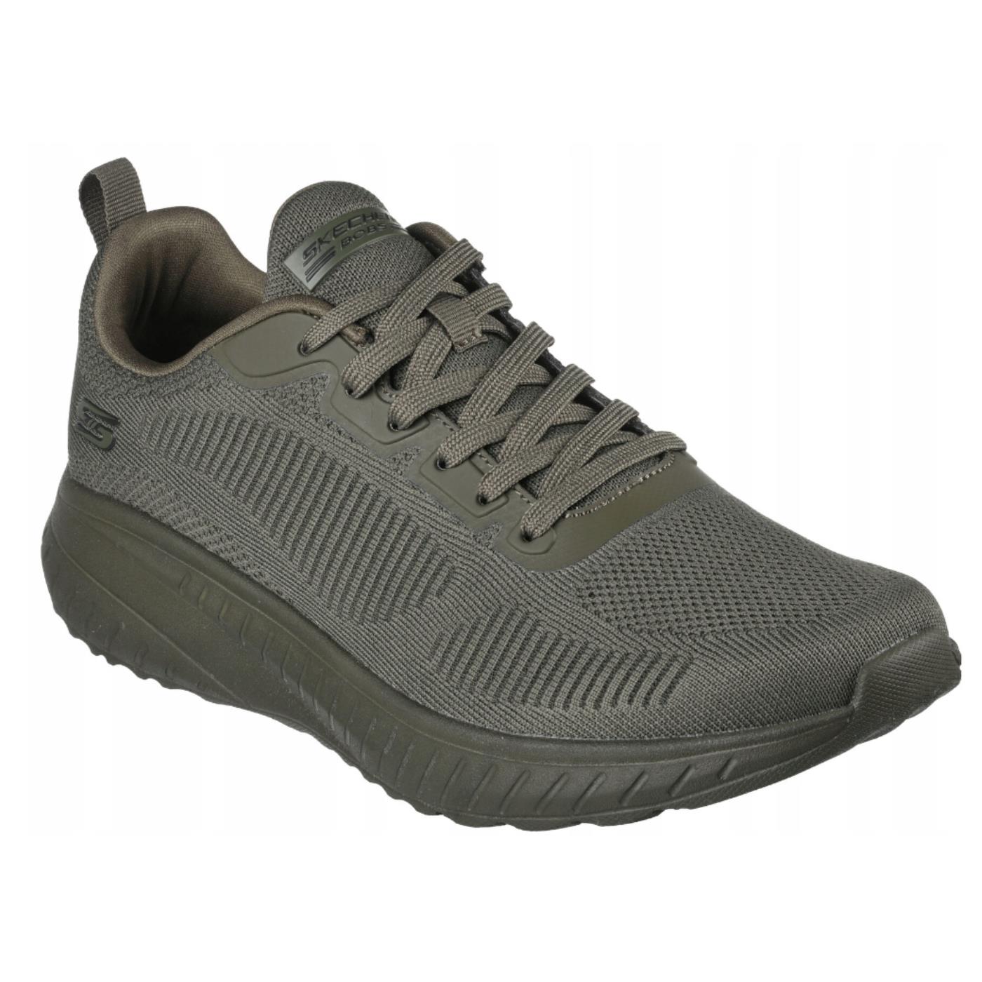 Skechers Pánské sportovní boty Bobs Squad Chaos Prism Bold olivové 42