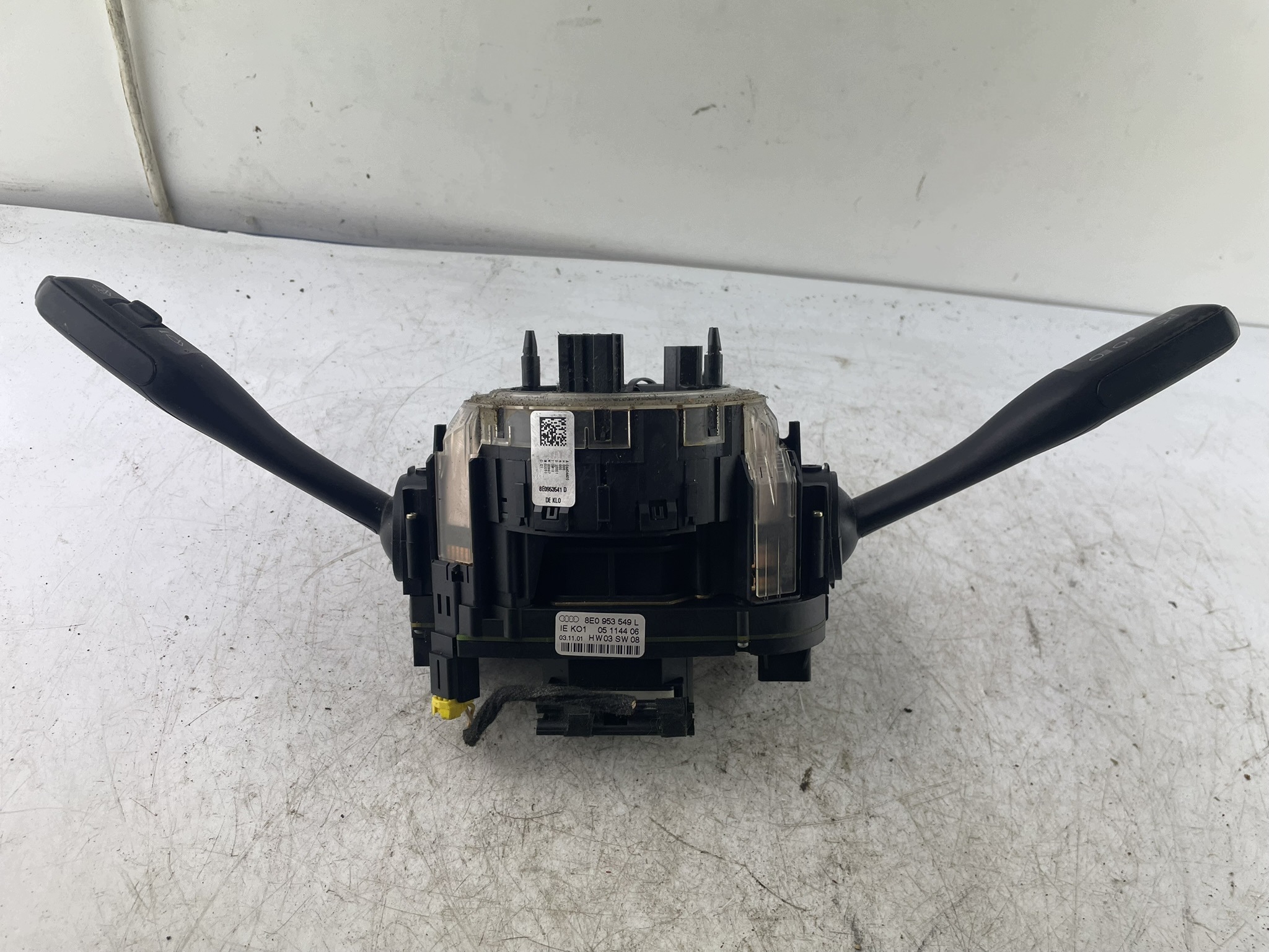 commande levier commodo sous volant 6E0953503B 8E0953549L Audi A6 C5