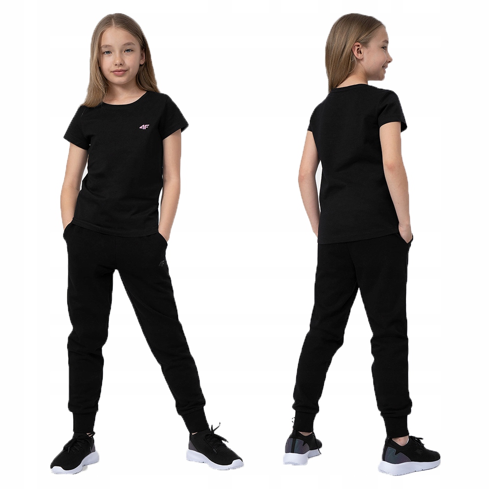 

Spodnie Dresowe Dziewczęce 4F Junior Sportowe Dres