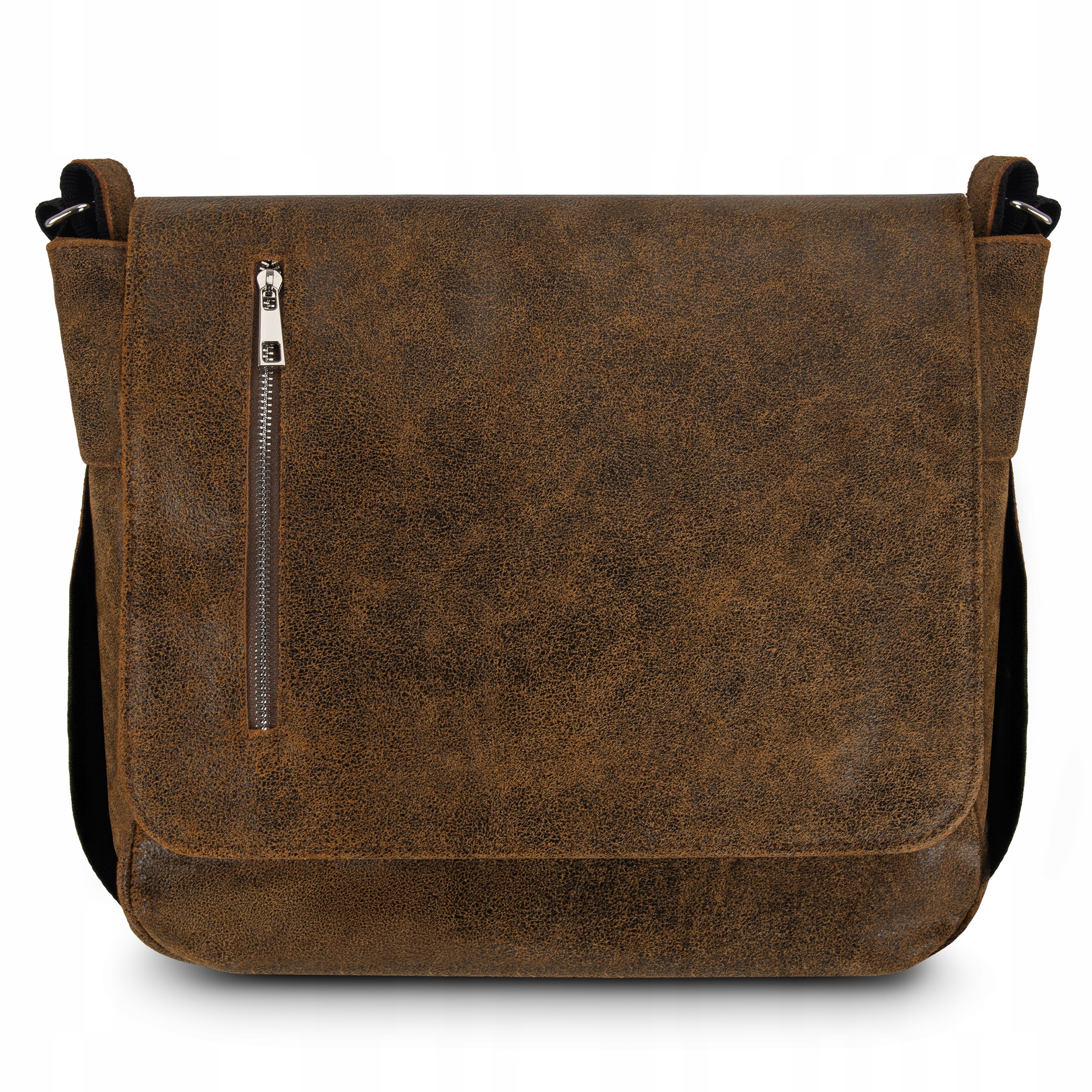 Pánská taška na notebook do práce Tizano TM16 kůže hnědá krek