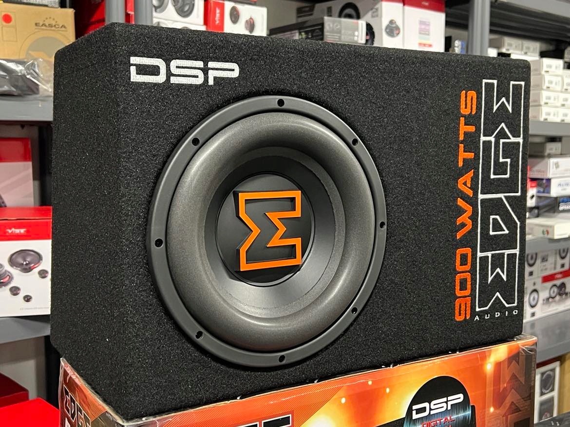 Aktywny Subwoofer Bass-Reflex 25cm EDGE EDBX10ADSP 900W + Kable Nowość 2024 Model EDBX12