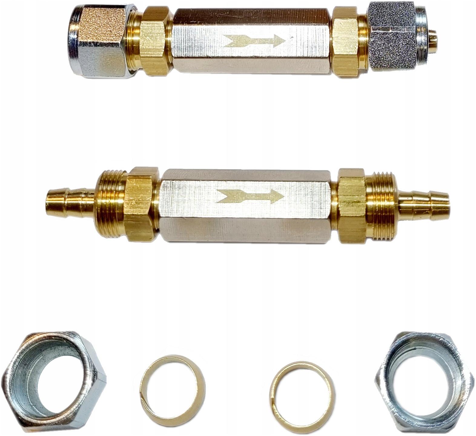 Jednosměrný zpětný ventil na Pvc faro 8 mm