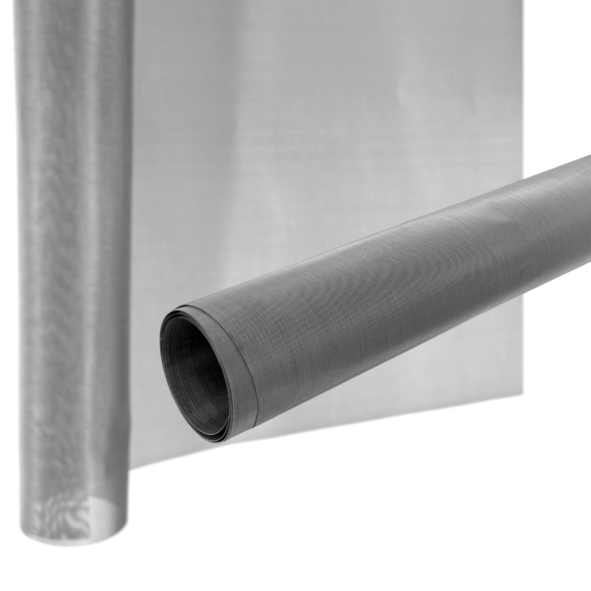 Siatka nierdzewana tkana drut 0,10mm oczko 0,15 x 0,15mm 25m²