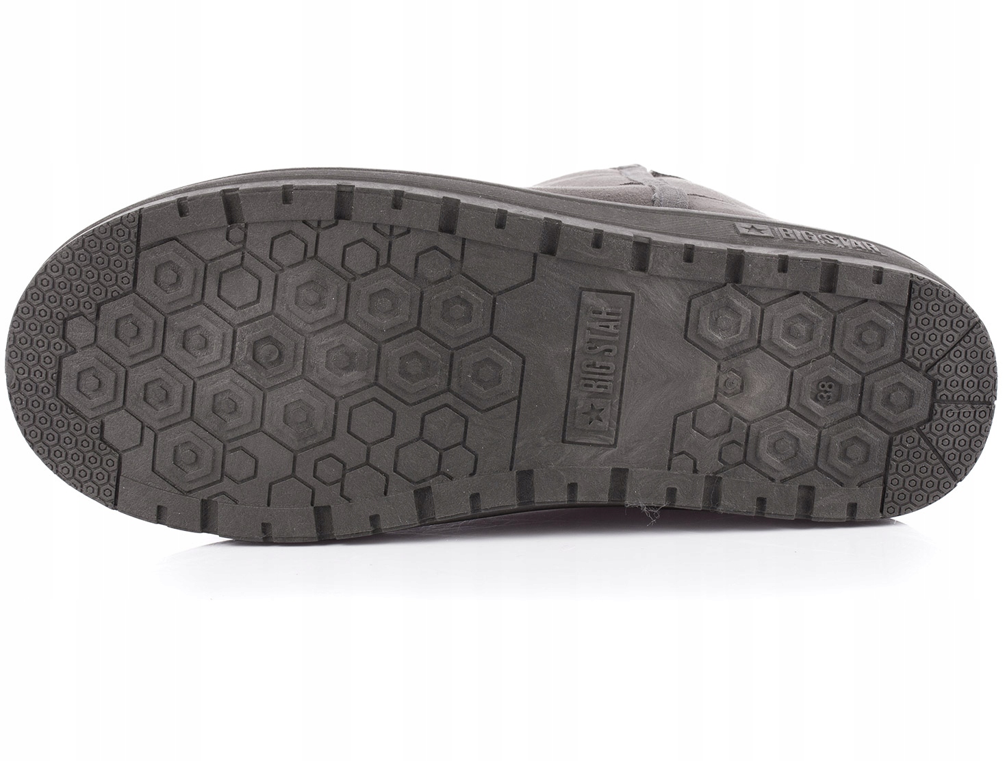 BIG STAR BUTY WYSOKIE BOTKI ŚNIEGOWCE OCIEPLANE FUTERKIEM DAMSKIE r. 39 Wzór dominujący bez wzoru