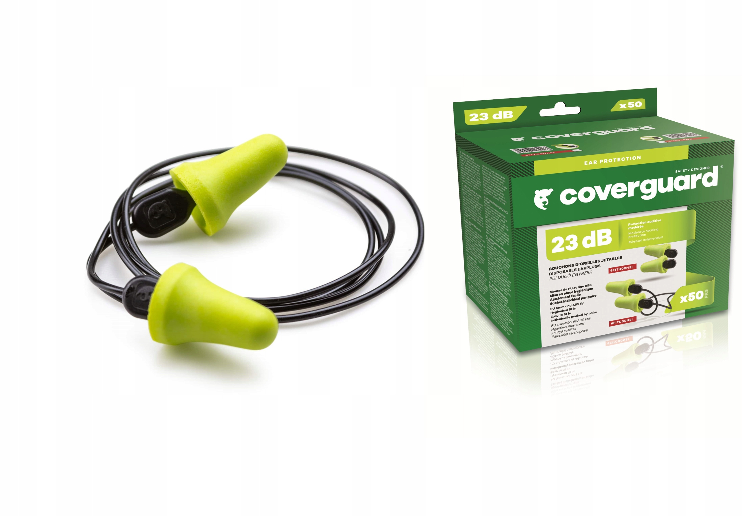 

Zatyczki Do Uszu Stopery na sznurku 50 Par 0%METAL