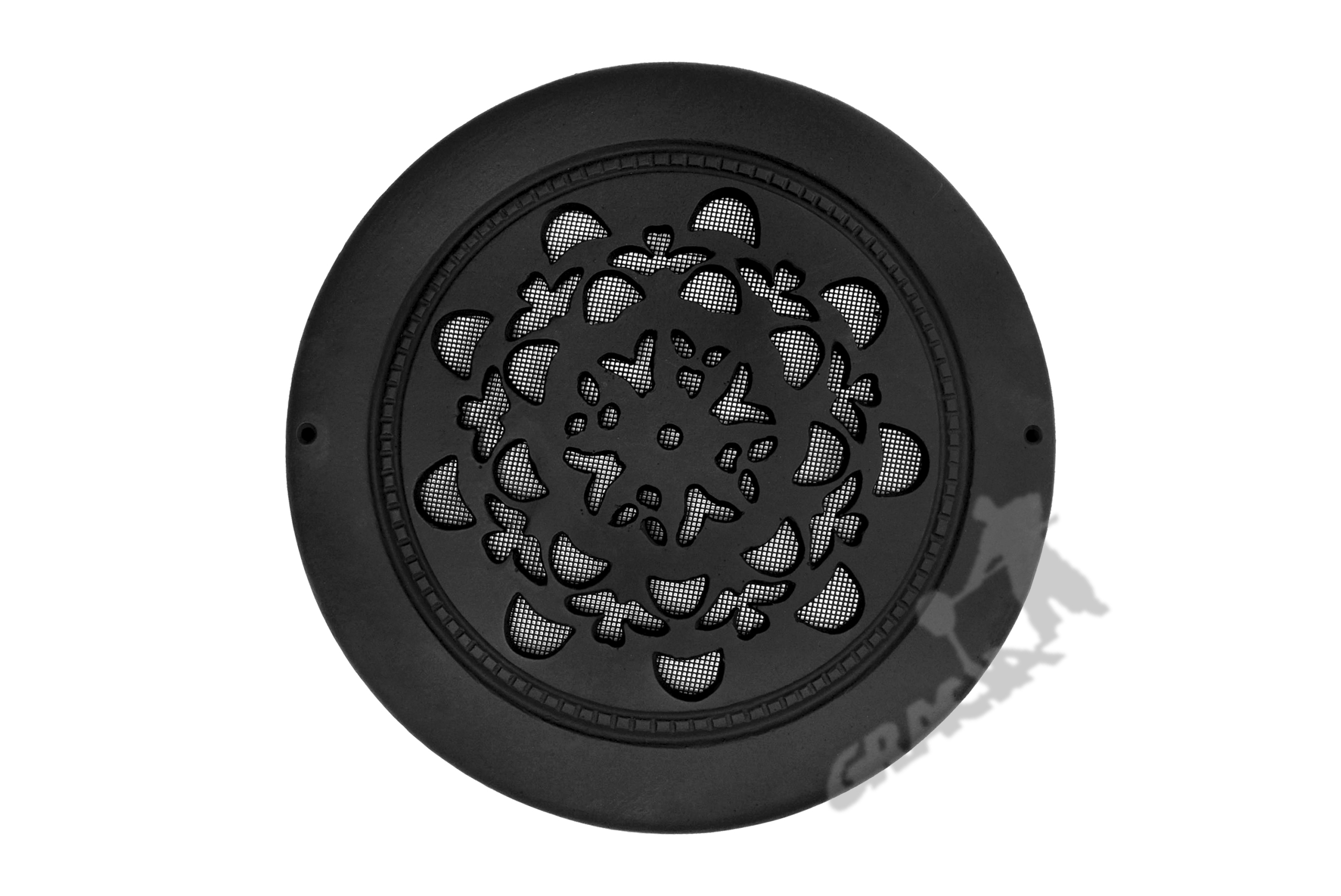 Kratka Wentylacyjna Nr 19 Okrągła Koronkowa Żeliwna Retro Wylot