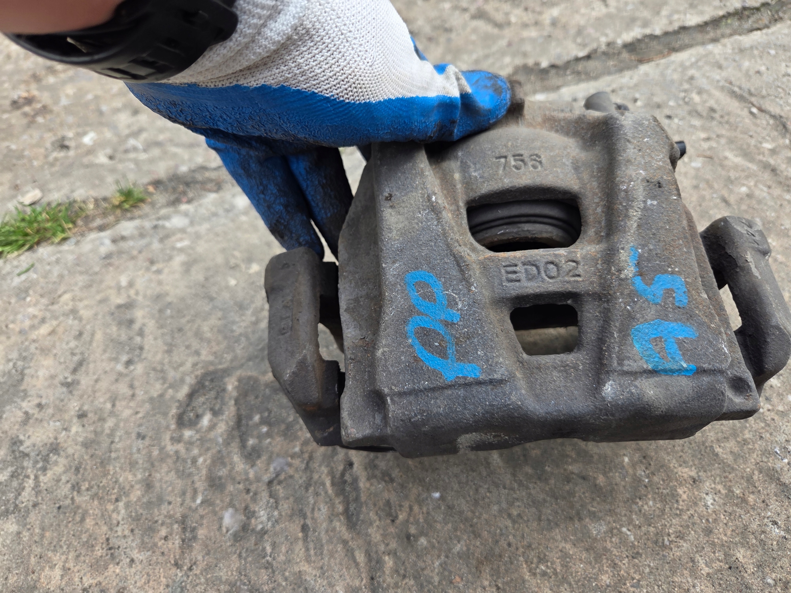 caliper brake right front front AUDI A5 8T