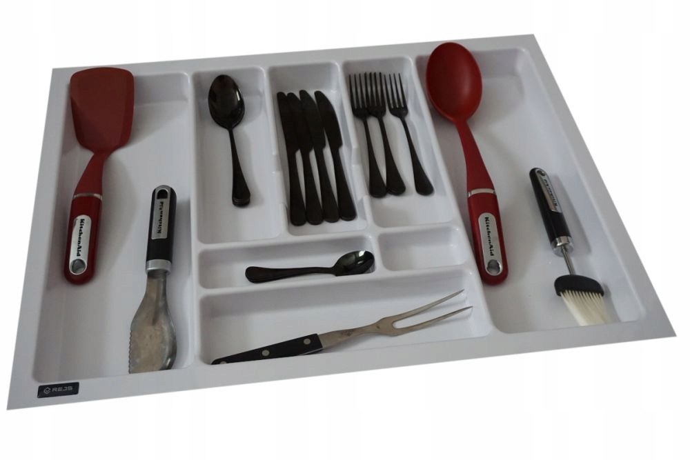 

Wkład organizer na sztućce biały do szuflady 70cm