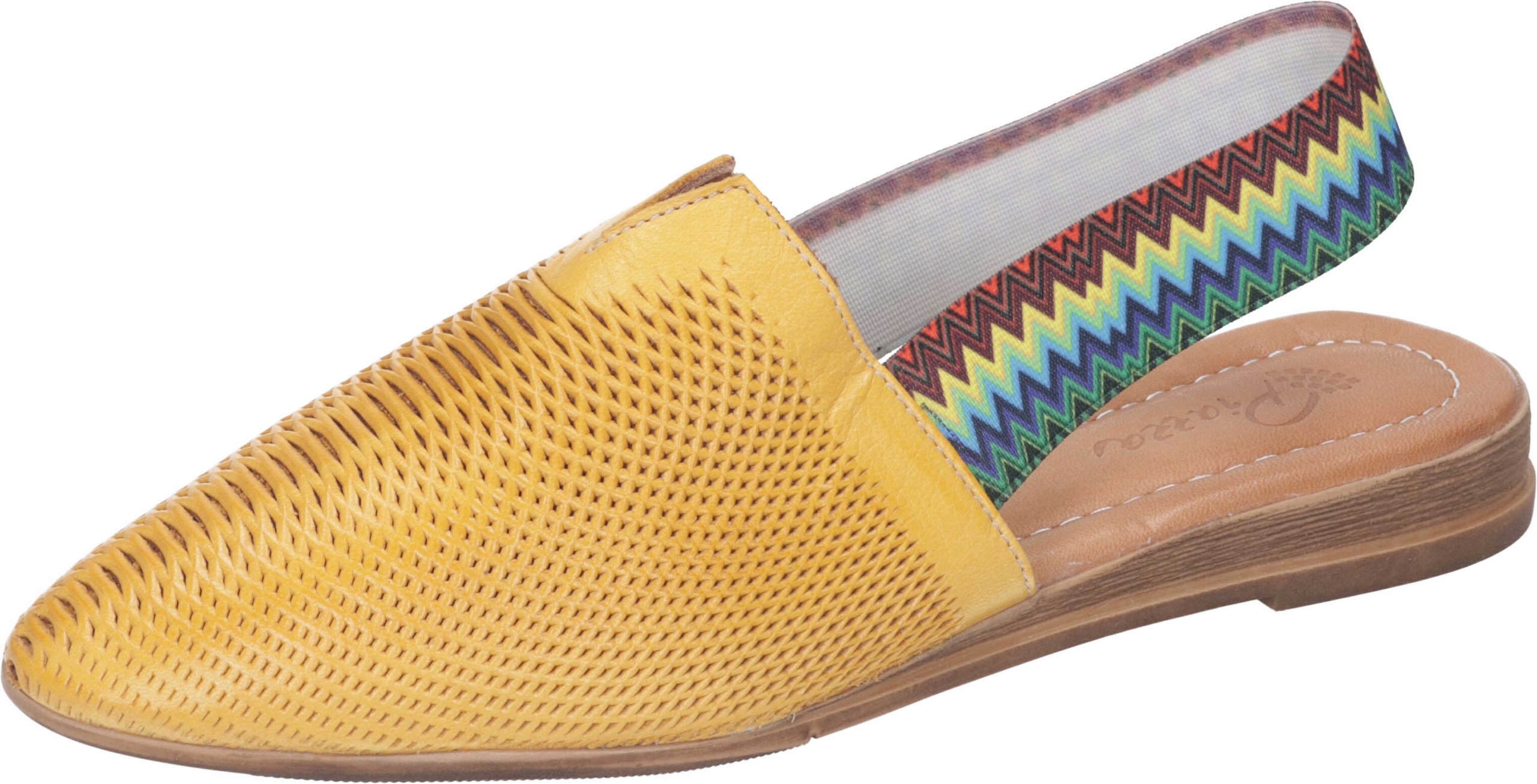 

Piazza żółte sandały damskie 830006