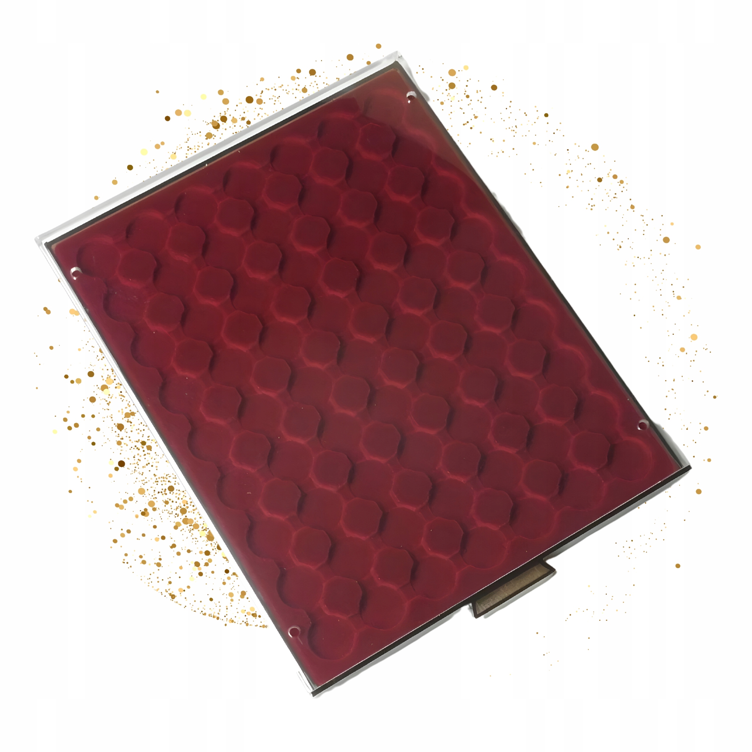 Paleta Mb na mince 23 mm v kapslu Leuchtturm vínová kazeta na 48 mincí