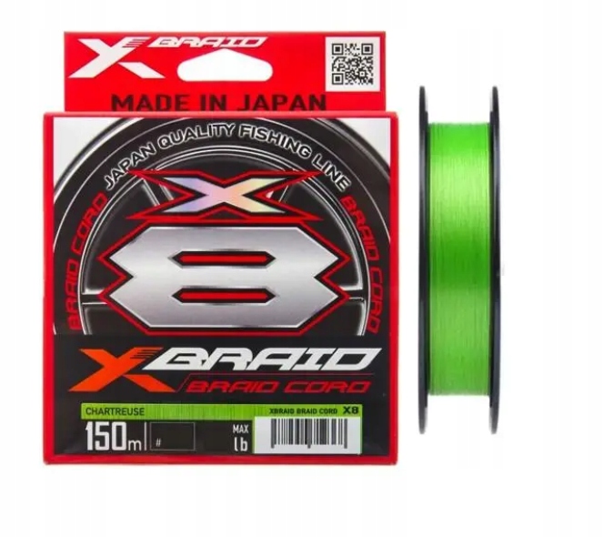 Plecionka Ygk Xbraid Cord X8 #1 0,165mm x 150m