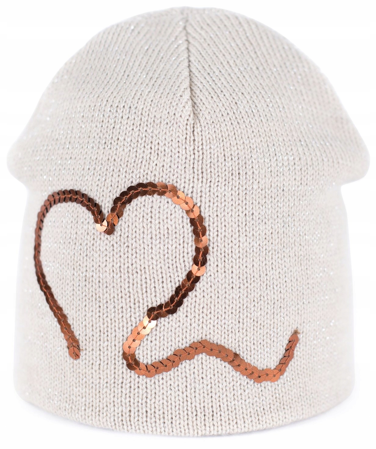 

Szaleo błyszcząca Czapka Cold heart cz16716-1