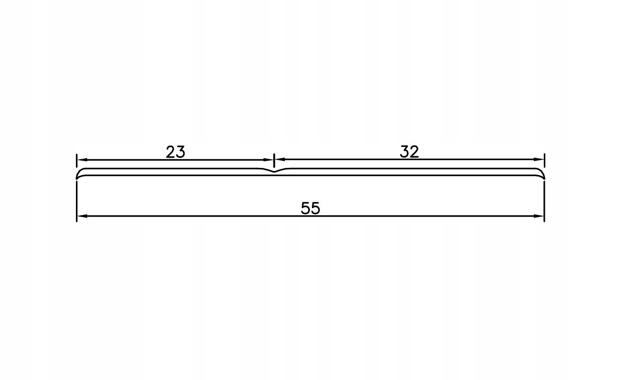 Listwa przypodłogowa samoprzylepna 5m 32/23 mm Kolor inny
