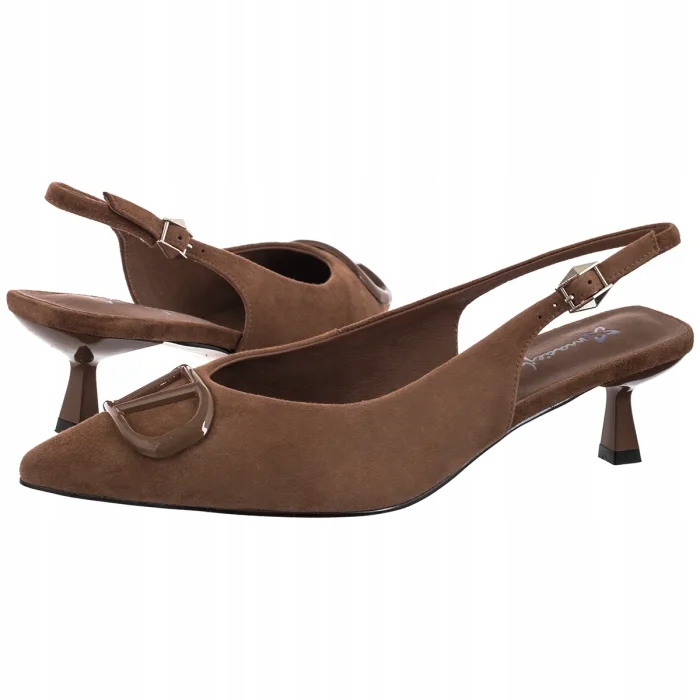 Dámské kožené boty Maciejka Hnědé K7447-02/00-1 Brown